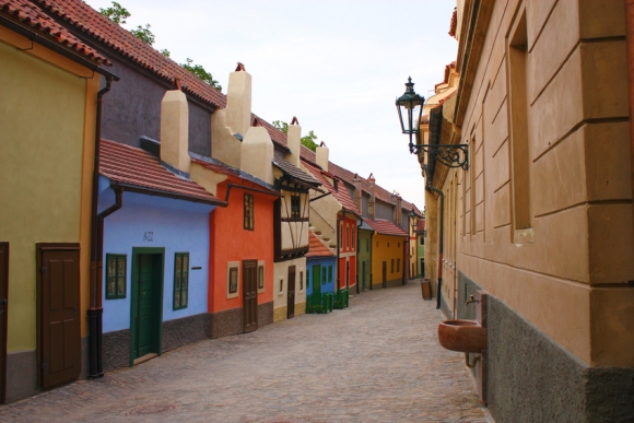 Golden Lane with Daliborka Tower